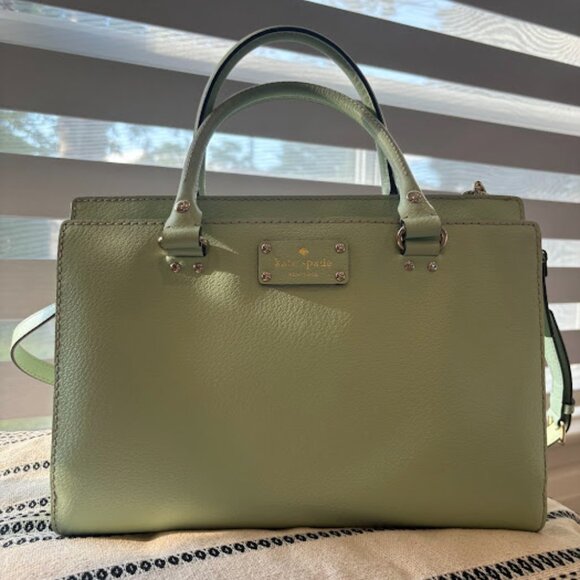 Kate Spade Wellesley Durham Convertible Tote (Mint Colour) - Picture 2 of 5